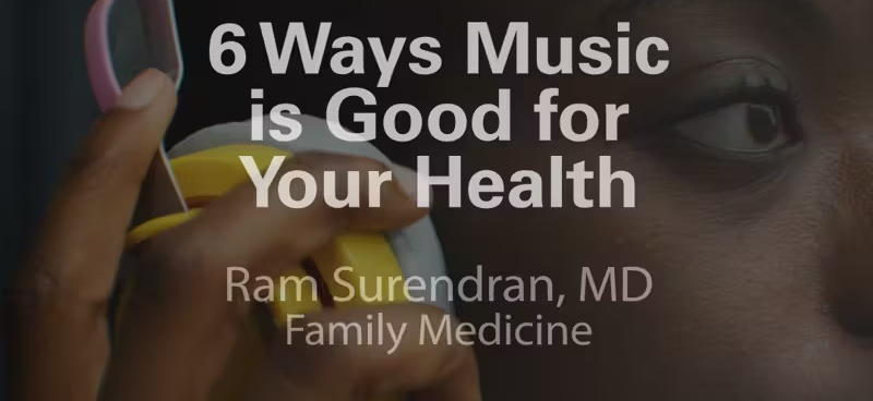 6 ways music is good for health