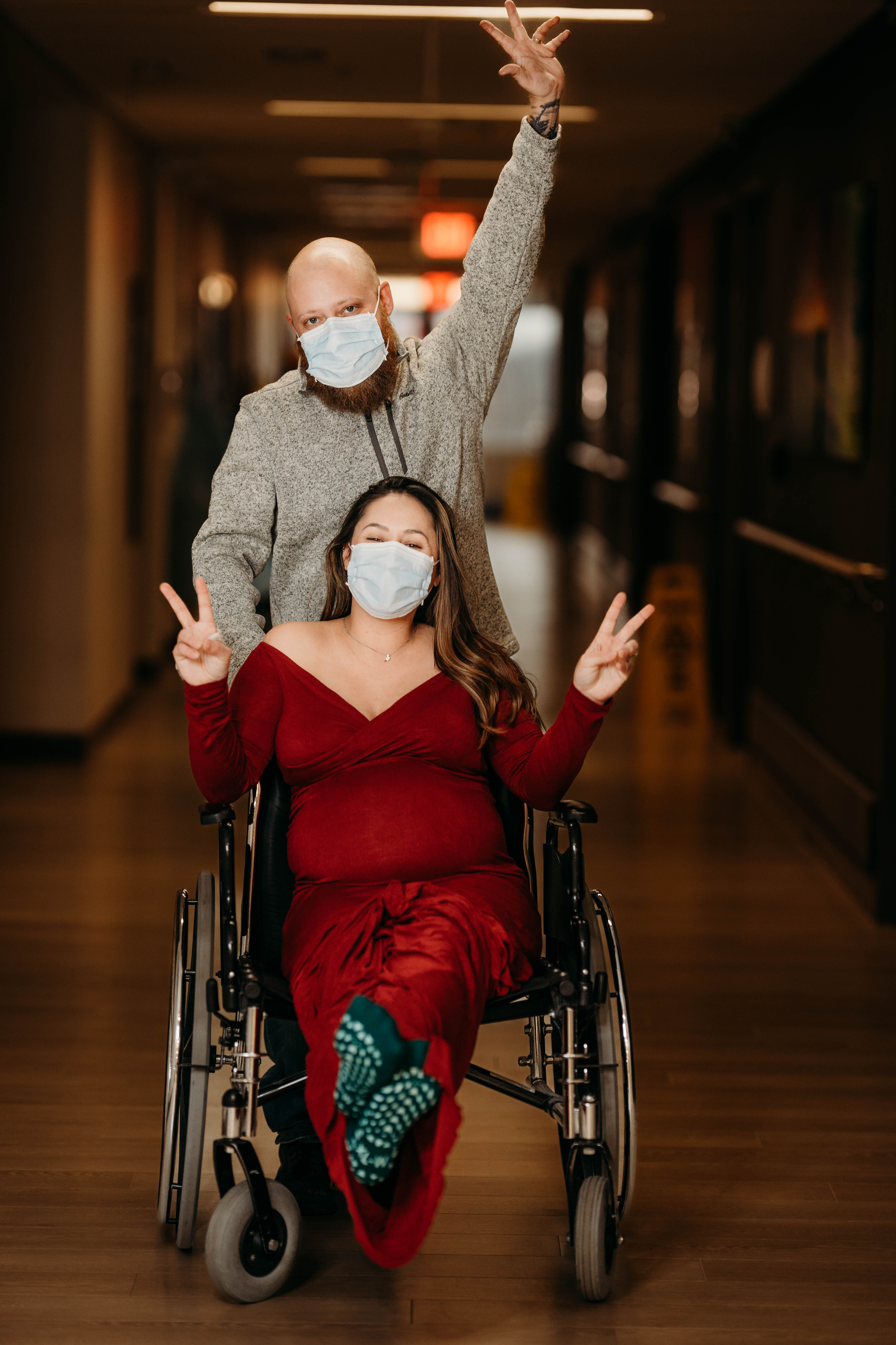 hallway wheelchair