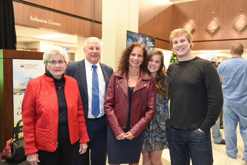 Impact Stories Sandy Lymburner Ann Arbor Cancer Center Opening 8129