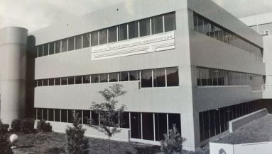 1984 Exterior of Muskegon General Hospital