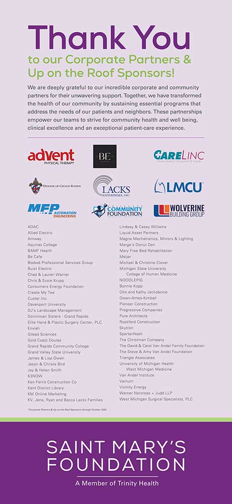 St. Mary's Foundation brochure